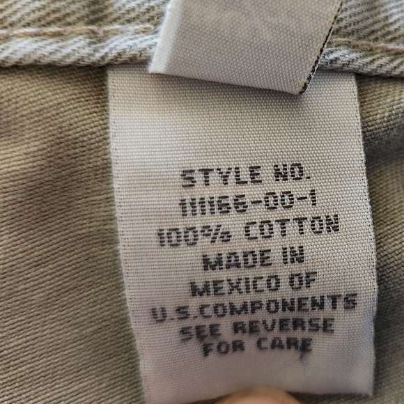 Gap Easy Fit Men's Khaki Pleated Front Pants Size 40/32 - Picture 7 of 8